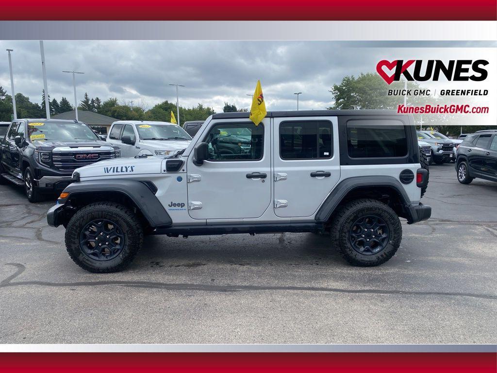 used 2023 Jeep Wrangler 4xe car, priced at $27,995