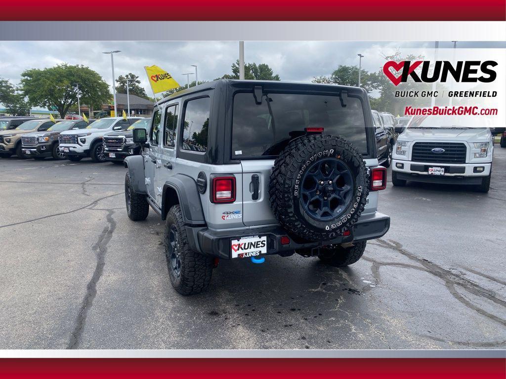 used 2023 Jeep Wrangler 4xe car, priced at $27,995