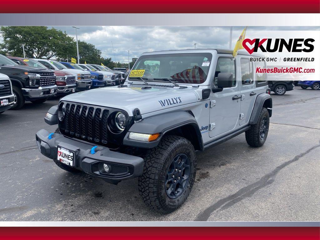used 2023 Jeep Wrangler 4xe car, priced at $27,995