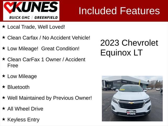 used 2023 Chevrolet Equinox car, priced at $20,995