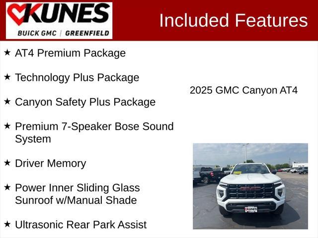new 2025 GMC Canyon car, priced at $51,015