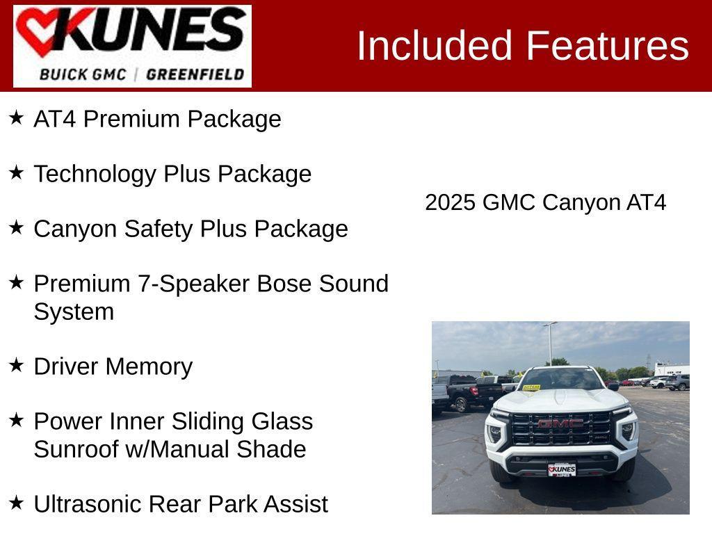 new 2025 GMC Canyon car, priced at $49,414