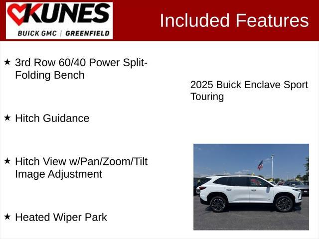 new 2025 Buick Enclave car, priced at $50,600