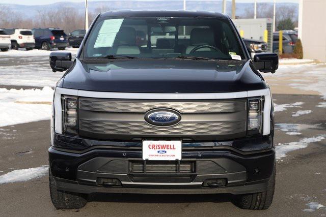 used 2022 Ford F-150 Lightning car, priced at $38,995