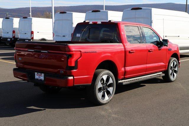 new 2025 Ford F-150 Lightning car, priced at $72,499
