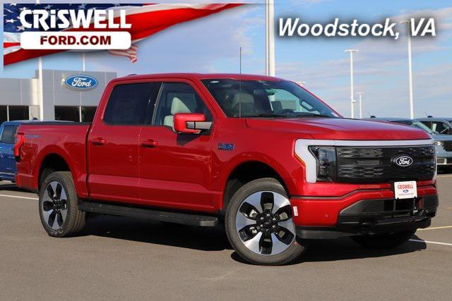 new 2025 Ford F-150 Lightning car, priced at $72,499