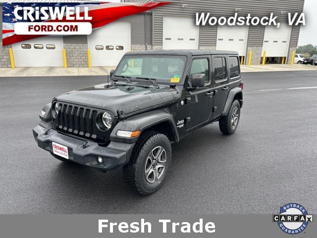 used 2020 Jeep Wrangler Unlimited car, priced at $26,798