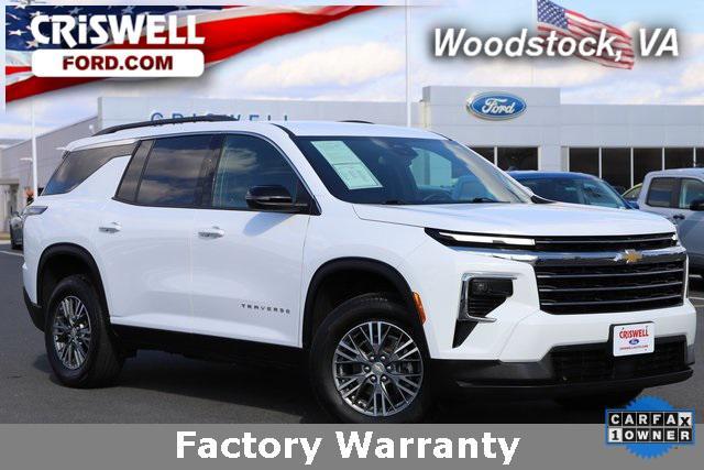 used 2025 Chevrolet Traverse car, priced at $33,730