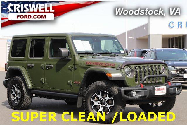 used 2021 Jeep Wrangler Unlimited car, priced at $27,995