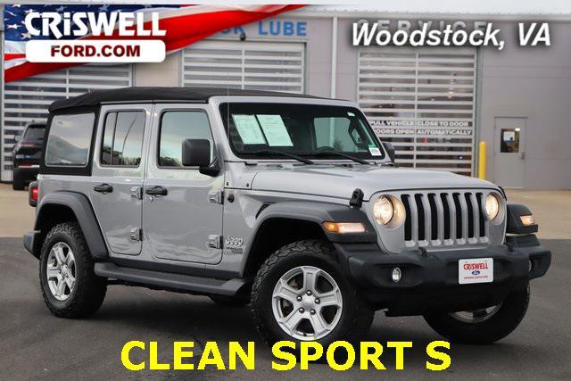 used 2020 Jeep Wrangler Unlimited car, priced at $26,795