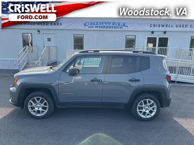 used 2021 Jeep Renegade car, priced at $18,500