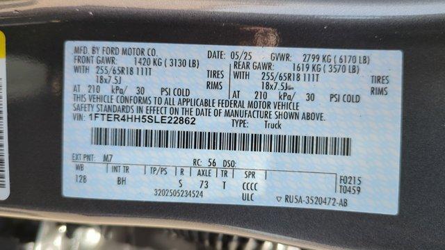 new 2025 Ford Ranger car, priced at $45,045