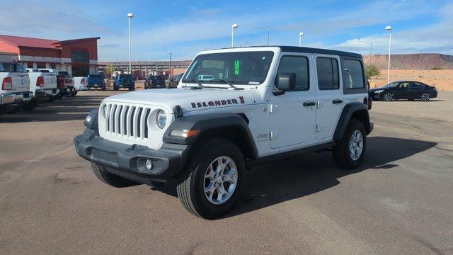 used 2021 Jeep Wrangler Unlimited car, priced at $30,213