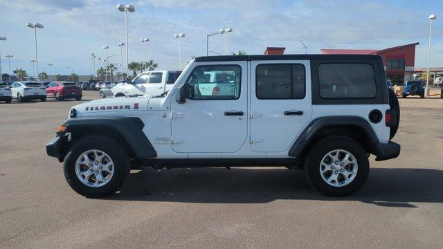 used 2021 Jeep Wrangler Unlimited car, priced at $30,213