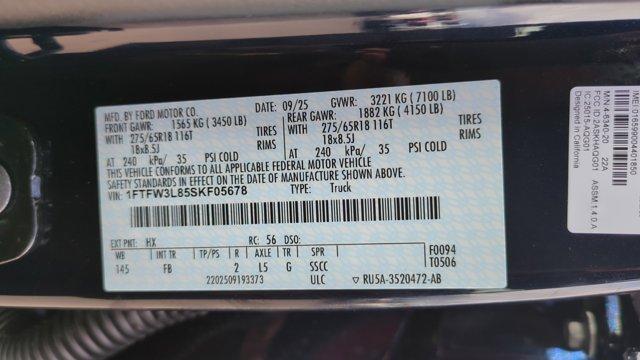 new 2025 Ford F-150 car, priced at $66,715