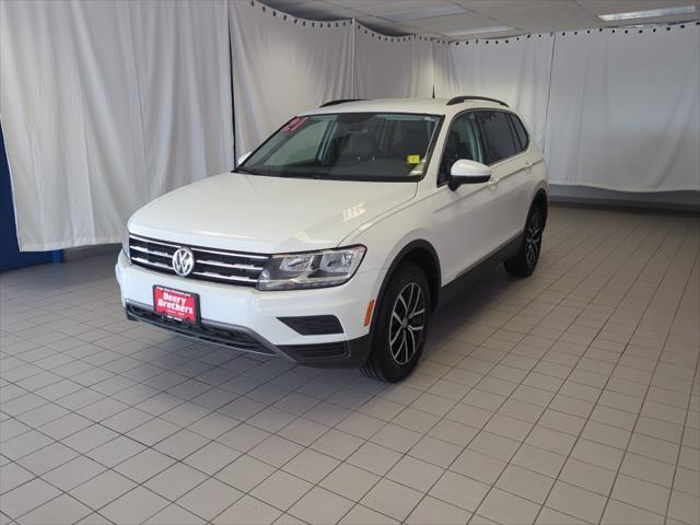 used 2021 Volkswagen Tiguan car, priced at $19,866