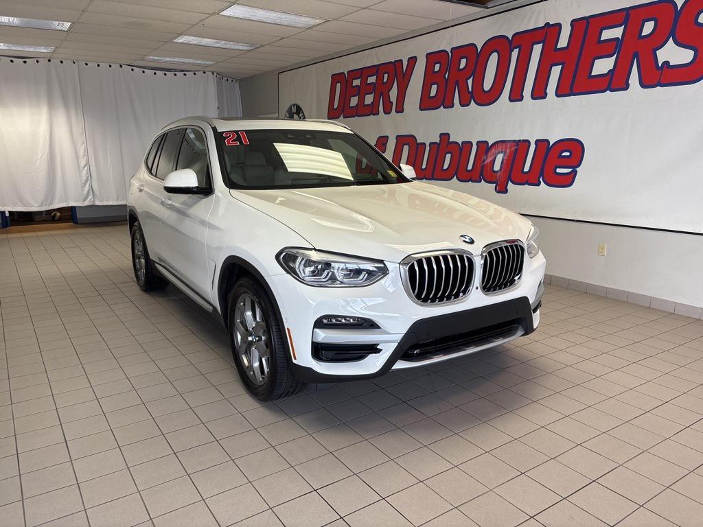used 2021 BMW X3 car, priced at $29,956