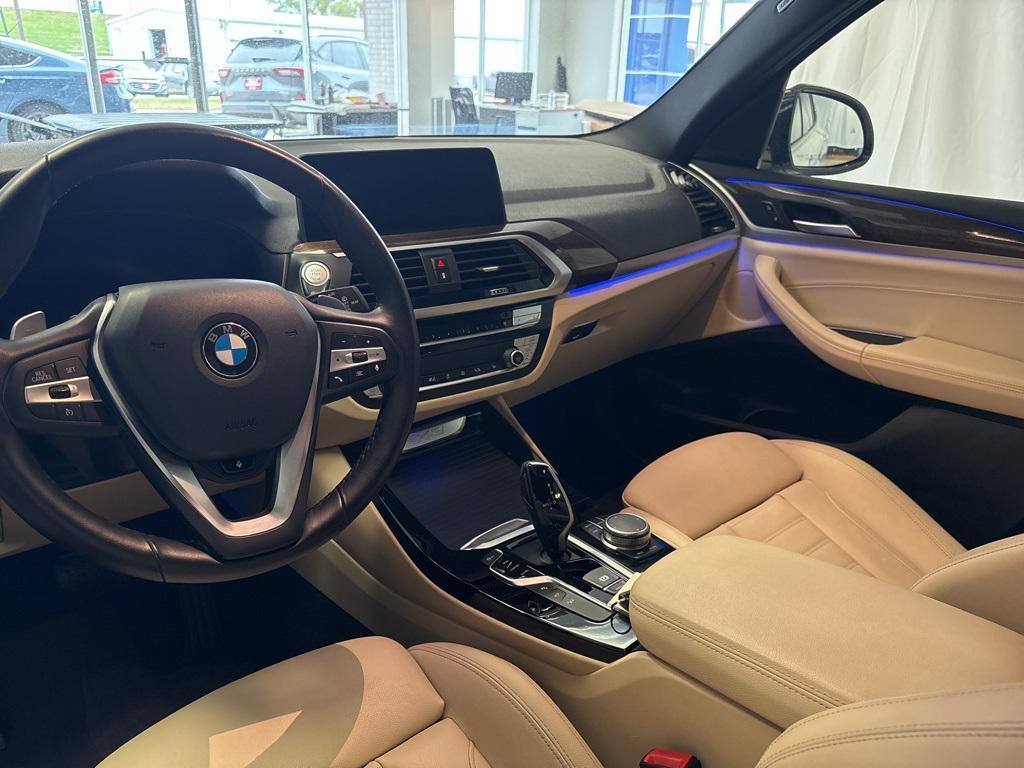 used 2021 BMW X3 car, priced at $29,956