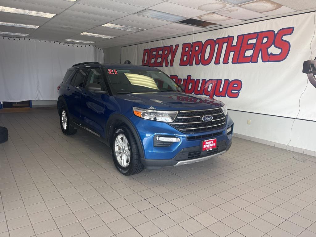 used 2021 Ford Explorer car, priced at $23,856