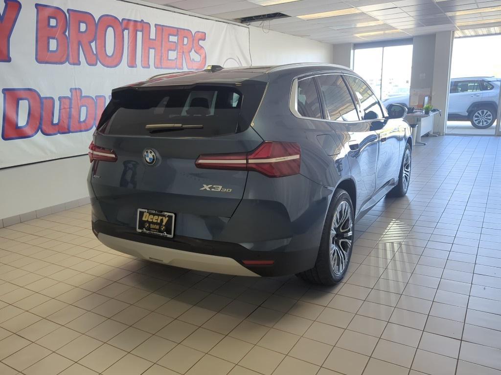 new 2025 BMW X3 car, priced at $57,960