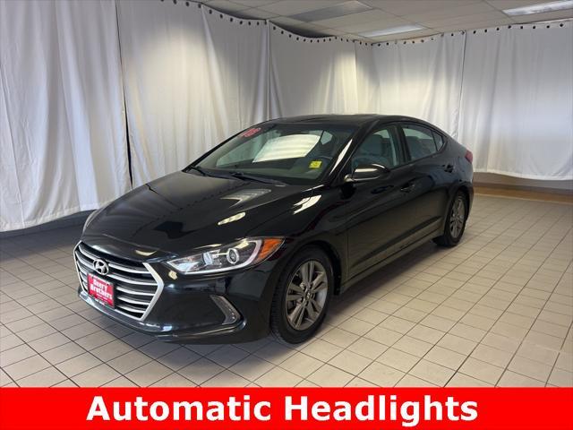 used 2018 Hyundai Elantra car, priced at $10,748