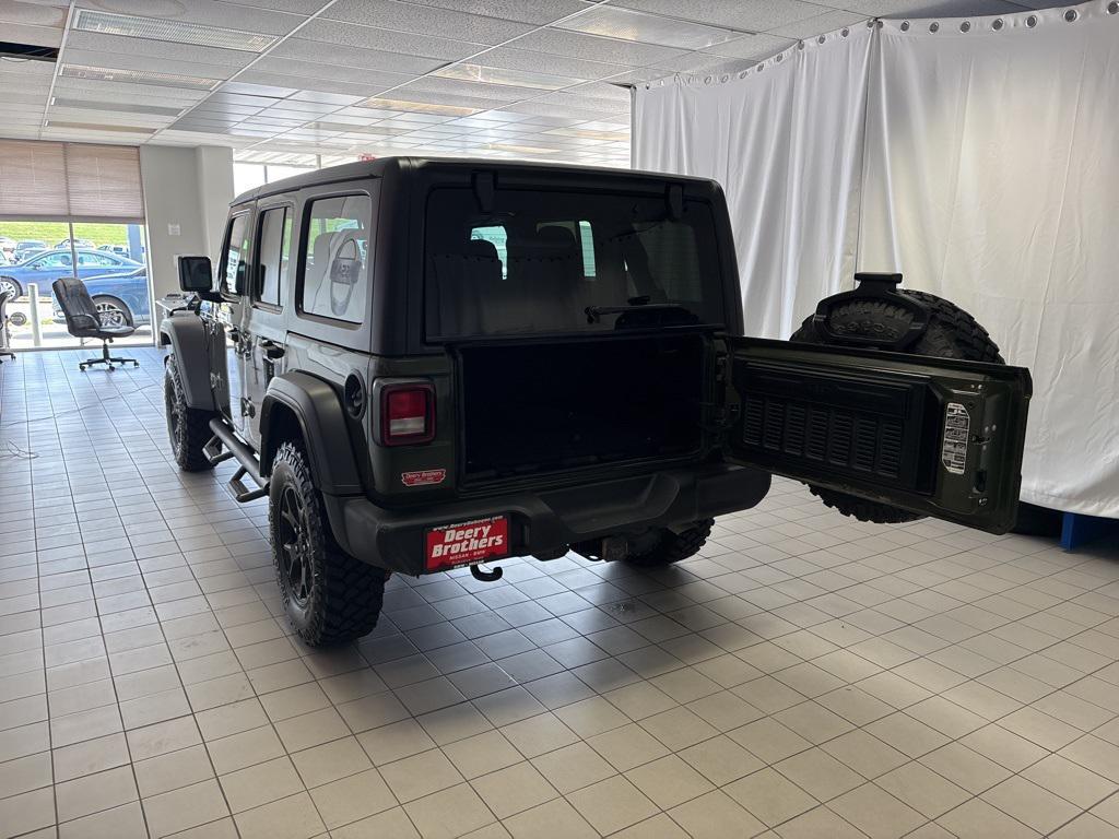 used 2021 Jeep Wrangler car, priced at $28,735