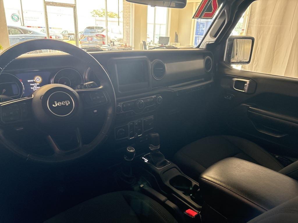 used 2021 Jeep Wrangler car, priced at $28,735
