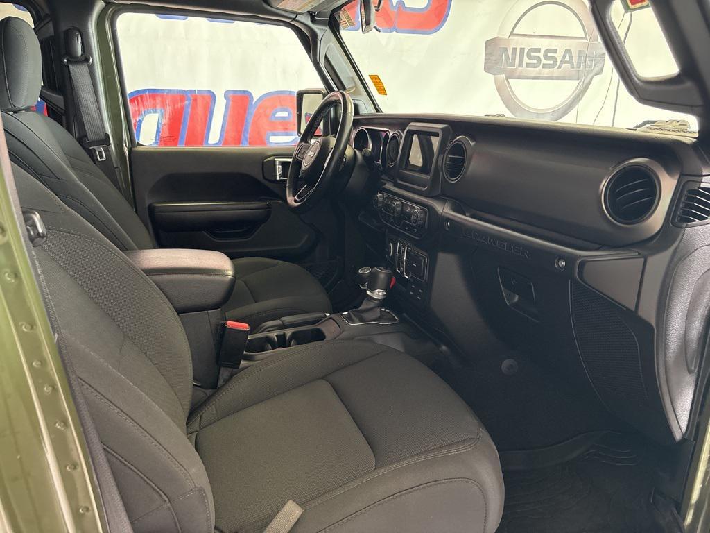 used 2021 Jeep Wrangler car, priced at $28,735