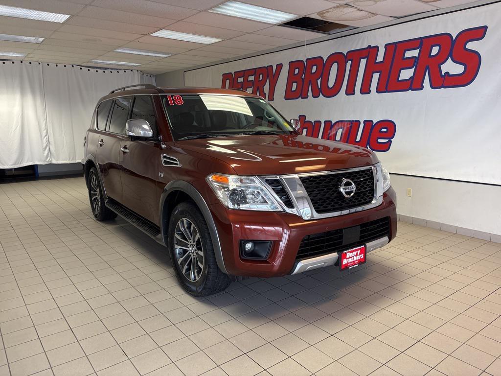 used 2018 Nissan Armada car, priced at $23,555