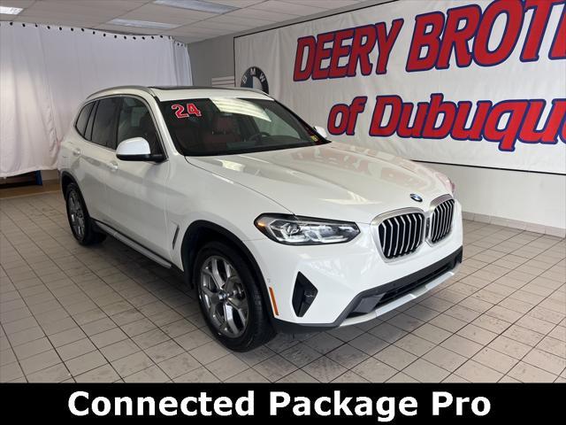 used 2024 BMW X3 car, priced at $47,785