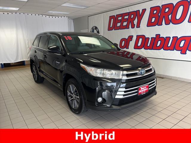 used 2018 Toyota Highlander Hybrid car, priced at $26,801