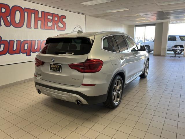 used 2021 BMW X3 car, priced at $29,658