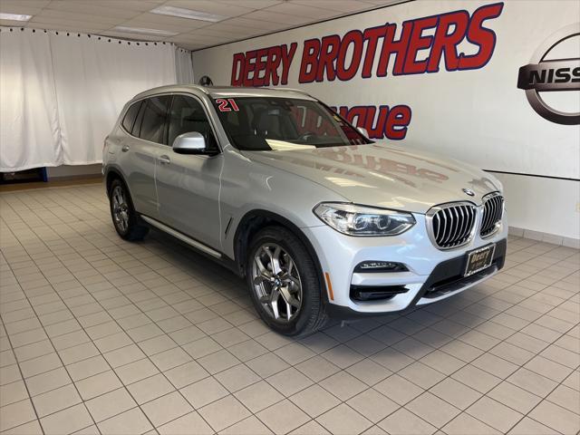 used 2021 BMW X3 car, priced at $28,137