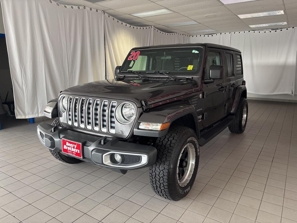 used 2020 Jeep Wrangler Unlimited car, priced at $27,473