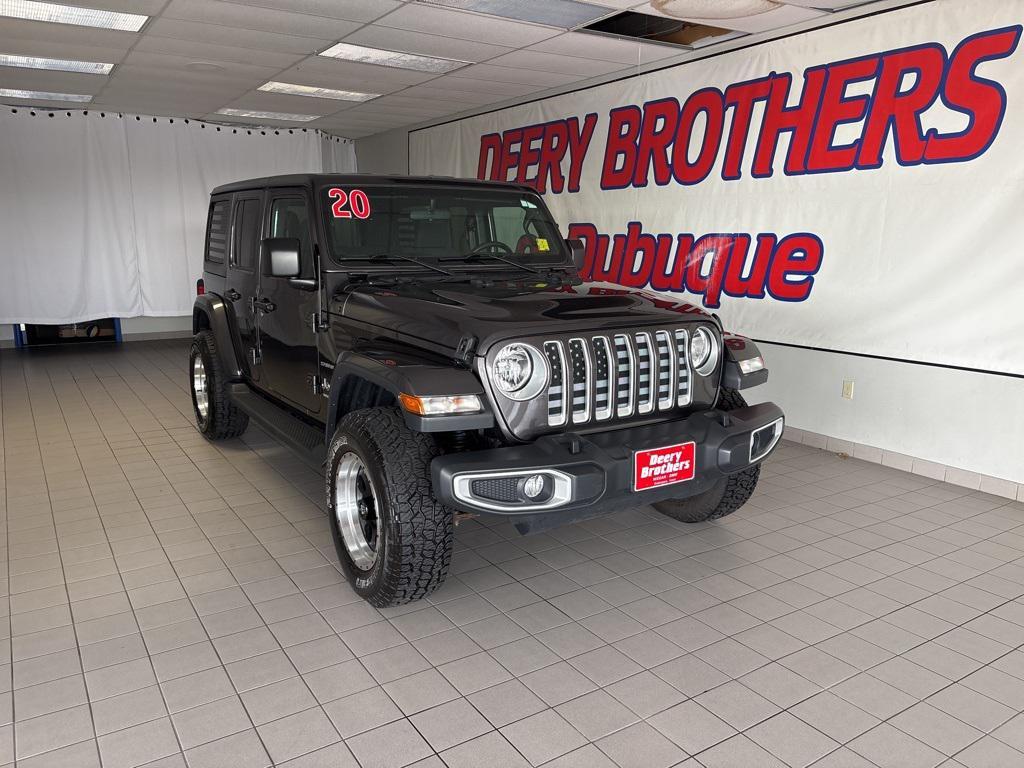 used 2020 Jeep Wrangler Unlimited car, priced at $27,473