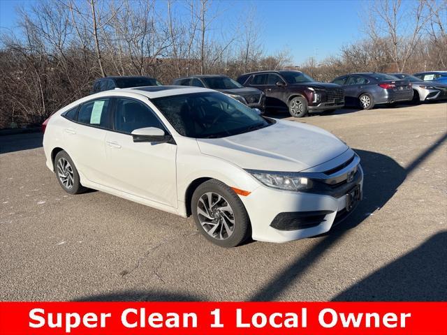 used 2017 Honda Civic car, priced at $13,848