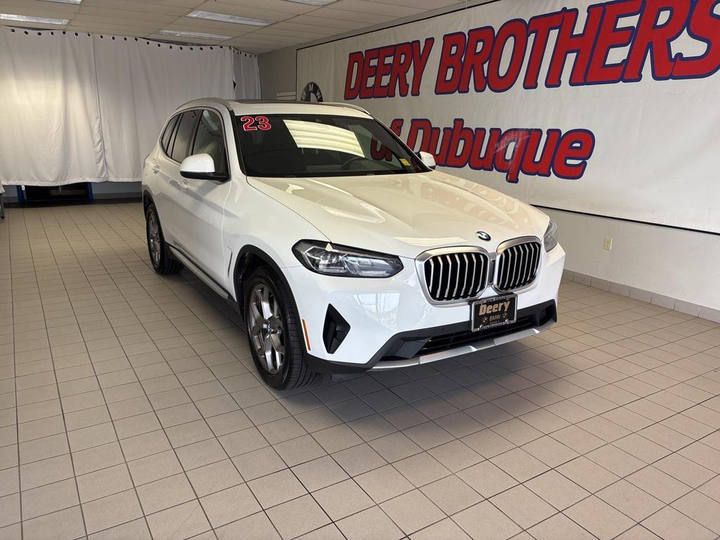 used 2023 BMW X3 car, priced at $31,973