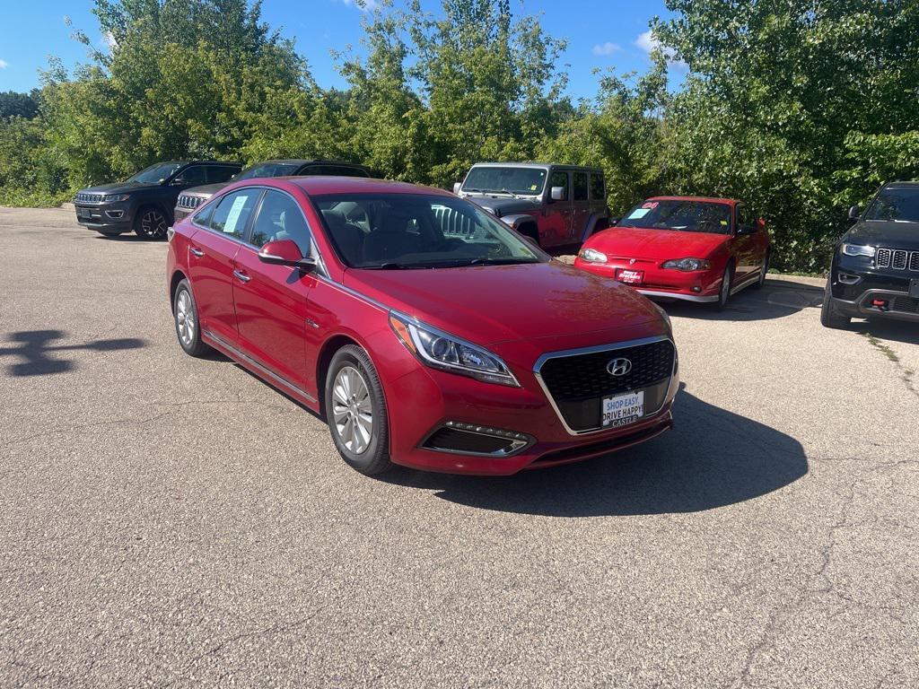 used 2016 Hyundai Sonata Hybrid car, priced at $12,690