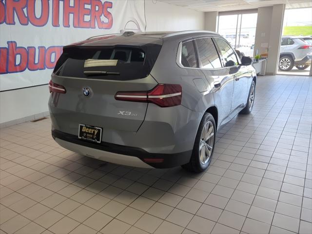 new 2025 BMW X3 car, priced at $57,885