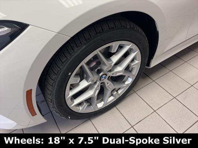 new 2025 BMW 330 car, priced at $50,075