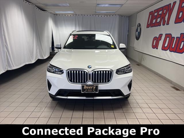 used 2022 BMW X3 car, priced at $34,925