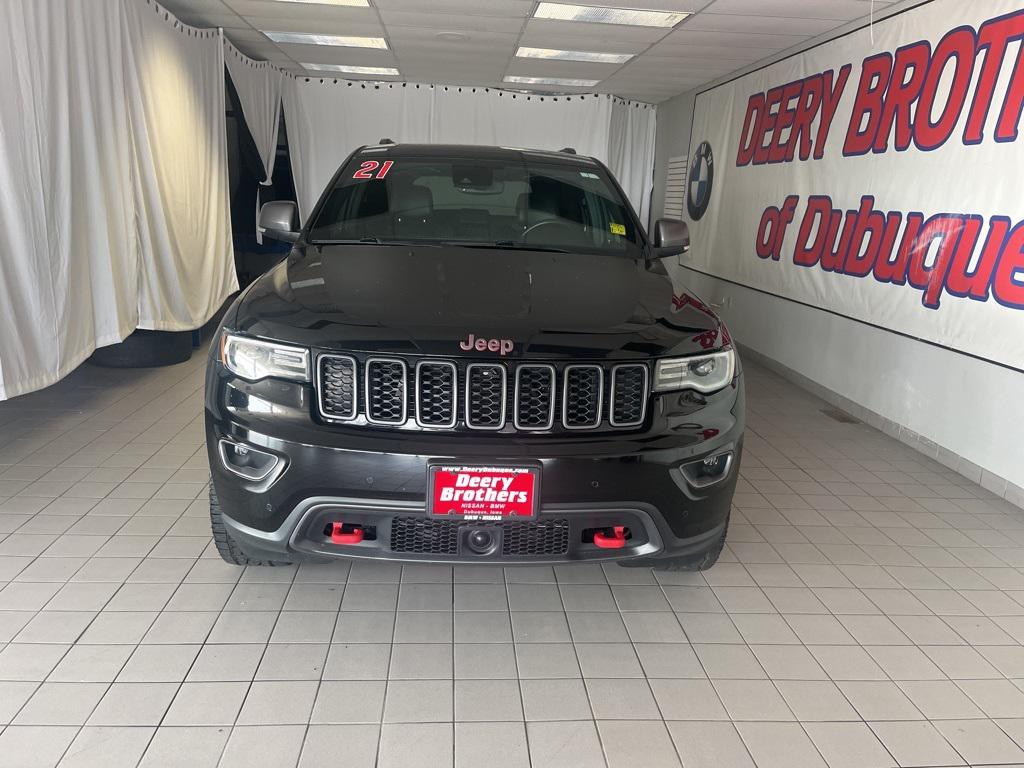used 2021 Jeep Grand Cherokee car, priced at $29,617