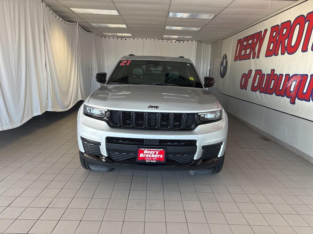 used 2021 Jeep Grand Cherokee L car, priced at $27,824