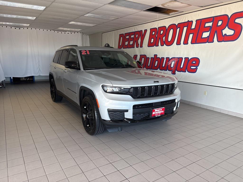 used 2021 Jeep Grand Cherokee L car, priced at $27,824