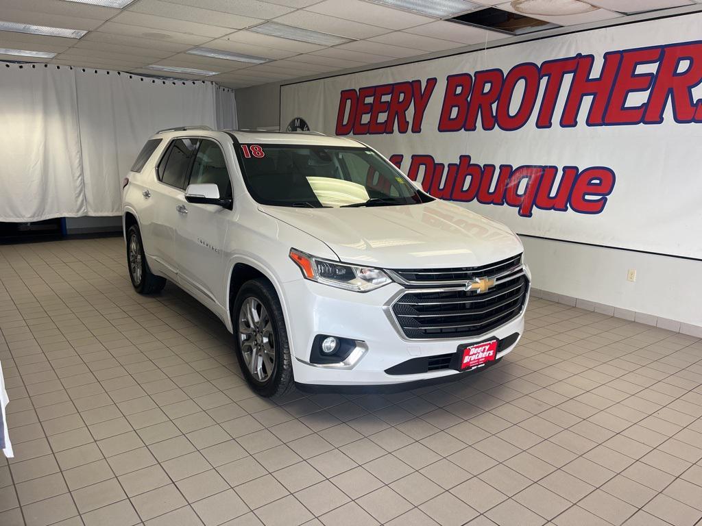 used 2018 Chevrolet Traverse car, priced at $13,805