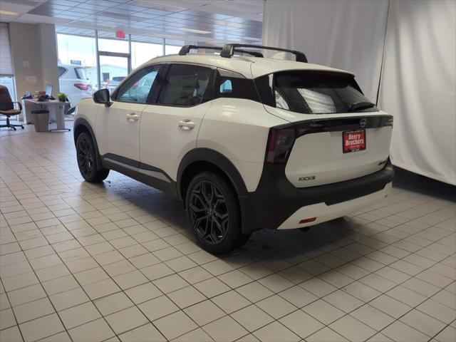 new 2025 Nissan Kicks car, priced at $30,674