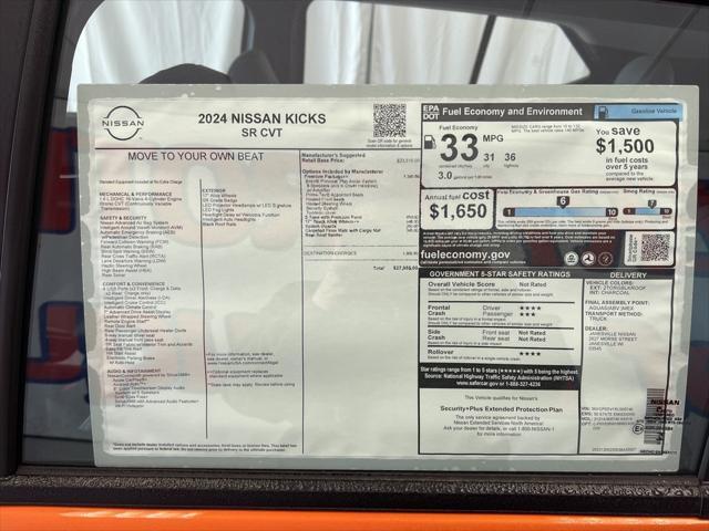 new 2024 Nissan Kicks car
