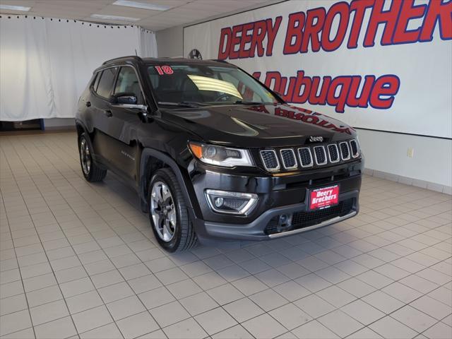 used 2018 Jeep Compass car, priced at $17,469