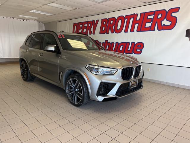 used 2021 BMW X5 M car, priced at $74,825