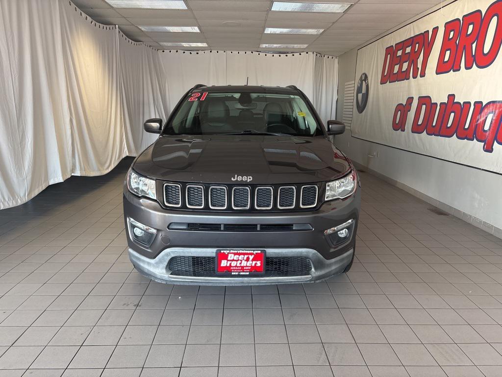 used 2021 Jeep Compass car, priced at $17,955